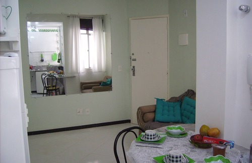 Ipanema Apartment | Confortable separated bed and living room in the heart of Ipanema