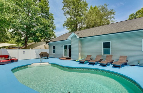 Conover House | Conover Vacation Home w/ Private Pool + Gas Grill