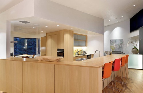 Aspen House | Contemporary 5 bedroom SFH home in Aspen core. Luxury, high end finishes.
