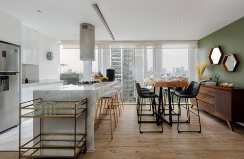 Hipodromo Condesa Apartment | Contemporary Apt. in a 10th floor w/amazing views