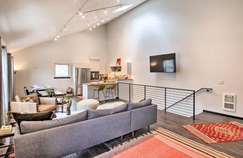 Livingston Apartment | Contemporary-Boho Loft in Downtown Livingston!