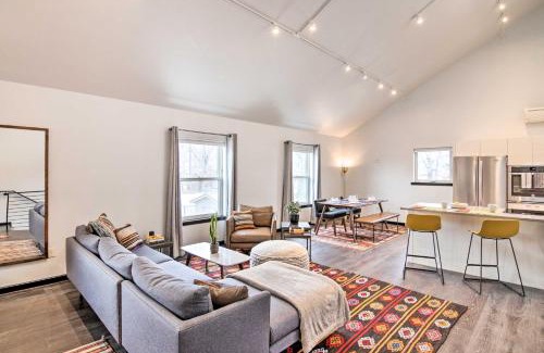 Livingston Apartment | Contemporary-Boho Loft in Downtown Livingston!