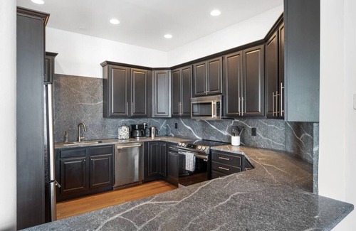 Downtown Louisville Condo | Corner Penthouse at the Historic Levy Building