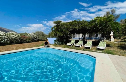 Orgiva Cottage | Cortijo con 2hab, Chimenea y Piscina Todo el año