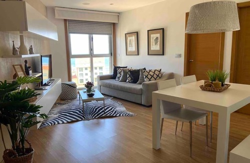 Malpica de Bergantinos Apartment | Costa da Morte apartamento con vistas, garaje y piscina