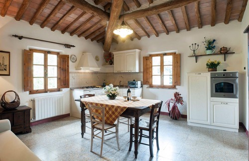 San Gimignano Apartment | Cosy apartment for 4 people with pool, A/C, WIFI, pets allowed and panoramic view