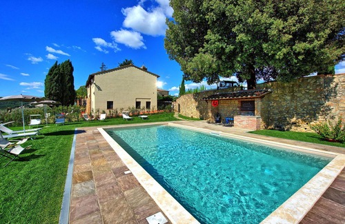 San Gimignano Apartment | Cosy apartment for 10 guests with pool, A/C, WIFI and panoramic view, close to San Gimignano