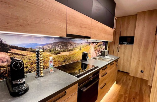 Spindleruv Mlyn Apartment | Cosy apartment for 7 people with WIFI, TV, balcony, panoramic view and parking