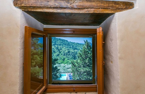 Bivio Pozzo Apartment | Cosy apartment for 7 guests with pool, WIFI, TV and panoramic view