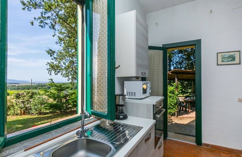 Follonica Villa | Cosy apartment in villa for 12 people with private pool, WIFI, TV, patio and pets allowed