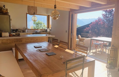 Combloux Ski Chalet | Cosy chalet facing Mont Blanc