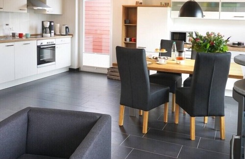 Nordhorn House | Cottage close to the beach, fireplace, sauna, whirlpool, Wi-Fi incl.