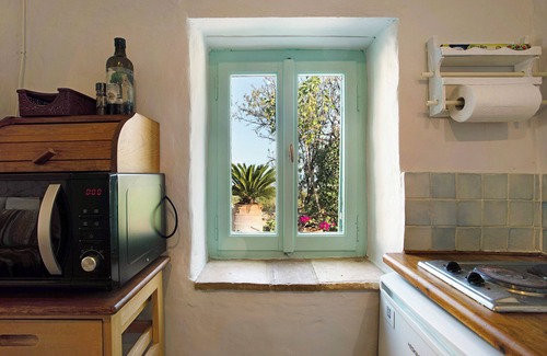 Korithi Cottage | Cottage 'Sira Stonehouse Ll' with Sea View, Wi-Fi and Air Conditioning