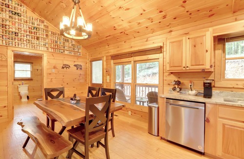 Blue Ridge Cottage | Cottage w/Hot Tub: 3 Mi to Downtown Blue Ridge!