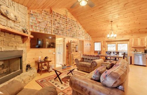 Blue Ridge House | Cottage with Hot Tub 3 Mi to Downtown Blue Ridge!