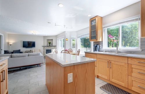 Brentwood Bay House | Country Home on Garden Gate Drive