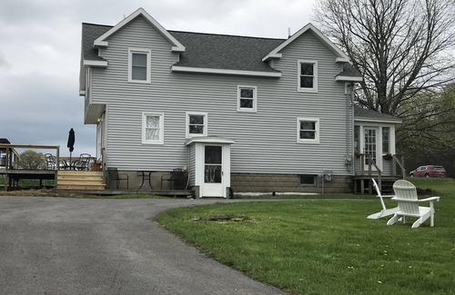 Skaneateles House | Country Home on the village edge with Hot Tub