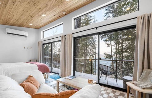 Sandpoint House | Couple's Cabin Retreat w/ Views of Lake Pend Oreille