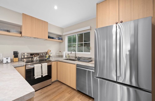 Beach Barber Tract Apartment | Cove|Patio2BR|BBQ+SharedHotTubAccess