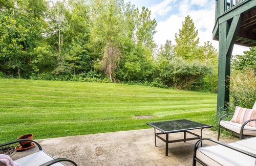 Vernon Condo | Coyote Cabin Across Mountain Creek, Relaxing, Biking, Hiking, Skiing