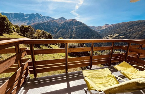 Plan Peisey Apartment | Cozy studio for 4, south-facing balcony, near slopes - Plan Peisey