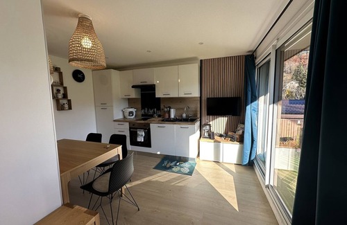 Araches-la-Frasse Apartment | Cozy 1-Bedroom + Cabin for 4, Near Ski Slopes, Parking Included