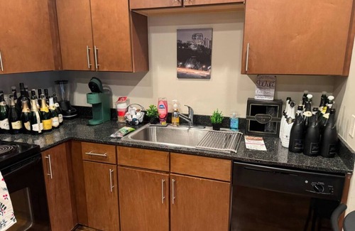 City Center Apartment | Cozy 1-bedroom Penthouse apartment with fitness room downtown Richmond