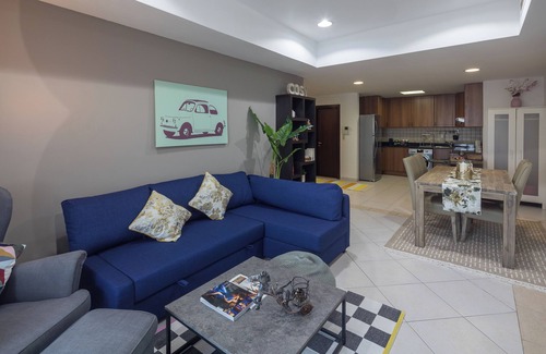 Al Sufouh 2 Apartment | Cozy 2-bedroom Sea view apartment in Dubai Marina, Central Location,Restaurants