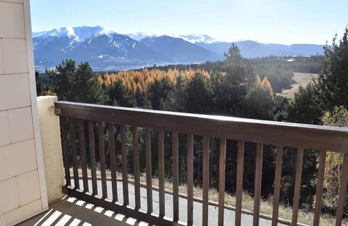 Pyrenees 2000 Apartment | Cozy 2-Room Apartment for 6 with Mountain Views, Terrace & Private Parking in Bolquère