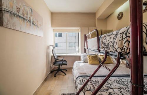 Hipodromo Condesa Apartment | COZY 2BR 2-floor Wi-Fi 500Mbps Air-Conditioning Pool Gym CONDESA