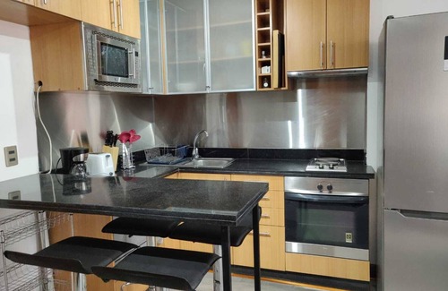 El Golf Apartment | Cozy 2BR Retreat in Prime Las Condes Location