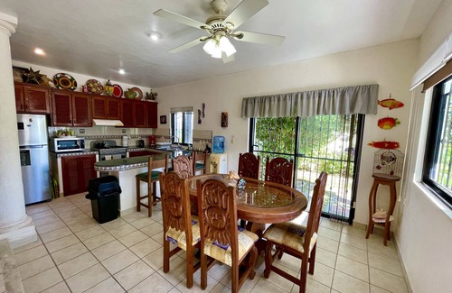 Colonia Andres House | Cozy 3 Bedroom Home With Private Pool with A/C, wifi, walk to downtown