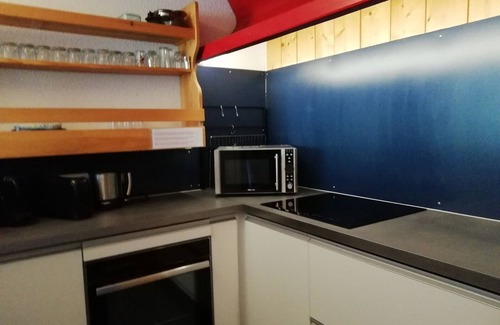 Arc-1600 Apartment | Cozy 3-Room Apt for 8 in Arc 1600, Near Slopes & Shops, South-Facing Balcony