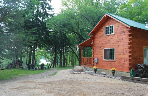 Trego Cabin | Cozy Authentic Amish Cabin, 5 Acres Of Privacy, 4 Wheel Trail, Snowmobile Trail
