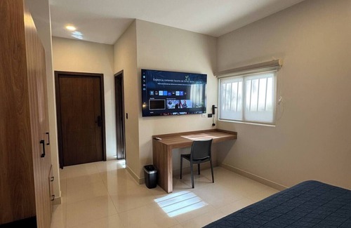 Tres Rios Hotel | Cozy bedroom in Culiacan. 202.