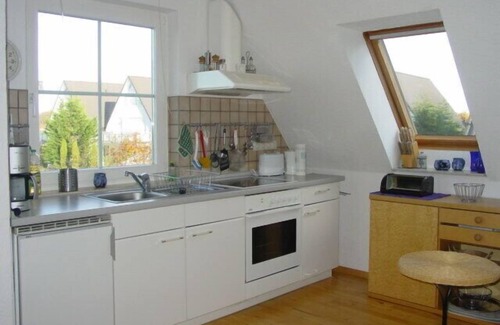 Breege Apartment | Cozy-bright feel-good maisonette in a quiet house with balcony, nice landlord