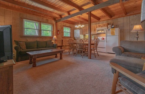 Blowing Rock Apartment | Cozy Cabin #12 - Sleeps 6 - Full kitchen + fireplace - between Boone & Blowing Rock NC
