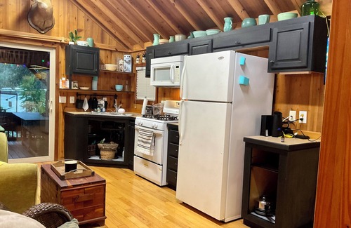 Fort McCoy Cabin | Cozy cabin in charming Salt Springs Resort with WiFi and a screened in porch