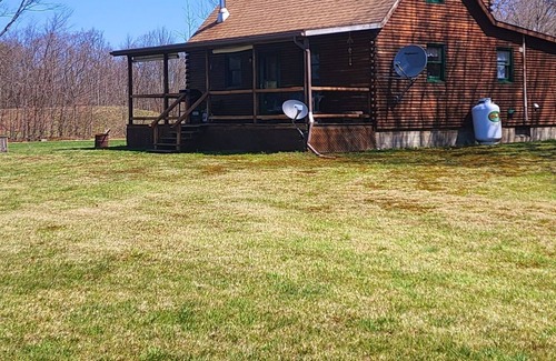 Troy Cabin | Cozy Cabin located over 30 acres of land