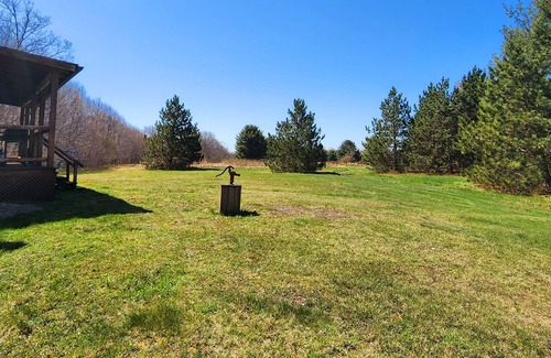 Troy Cabin | Cozy Cabin located over 30 acres of land