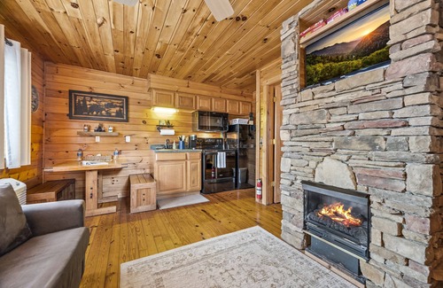 Bryson City Cabin | Cozy cabin minutes from downtown Bryson City/Tail of the Dragon. Pet-Friendly!
