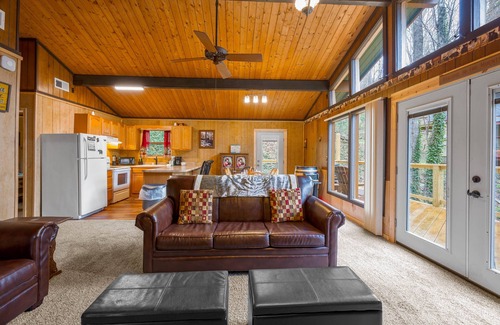 Chalet Village Cabin | Cozy Cabin, Sits on Amazing Creek, Fire Pit, Close to Downtown Gatlinburg & Ober