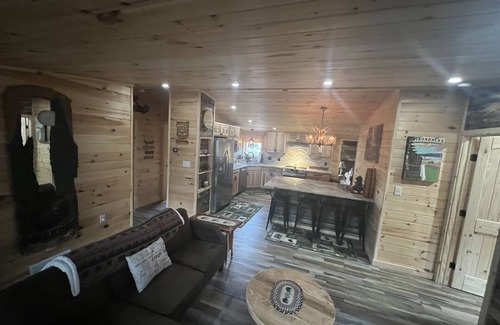 Broadalbin Cabin | Cozy cabin with 165ft private beach area - on The Great Sacandaga Lake.