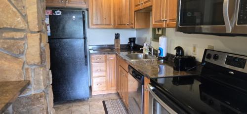 McHenry Villa | Cozy Condo- 3 bedroom lakefront condo with fireplace