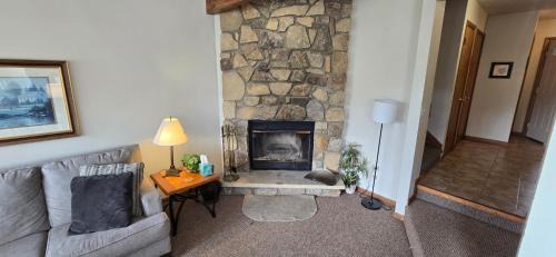 McHenry Villa | Cozy Condo- 3 bedroom lakefront condo with fireplace