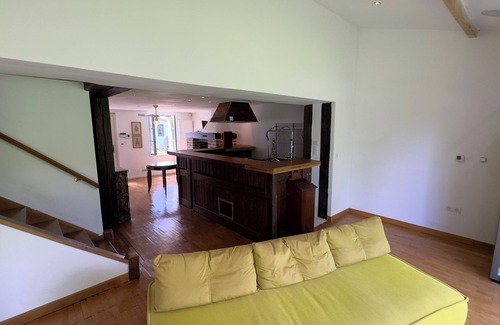 Cleon Cottage | Cozy cottage on the river with kayaks floating pontoon, 100 km from Paris ,