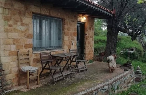 Karystos House | Cozy cottage in the forest. Ideal for nature-lovers, stunning view of the Aegean