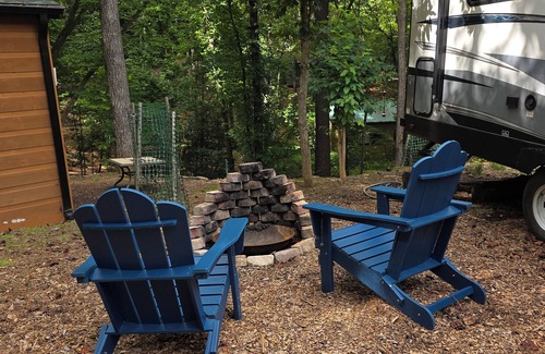 Ellijay House | Cozy couples RV with access to all of the resort amenities in delightful Ellijay