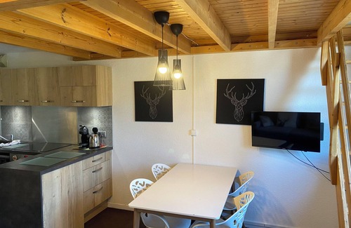 Val-Thorens Apartment | Cozy & Elegant Apartment in Val Thorens, Ski-in/Ski-out, south-facing view, 36m2
