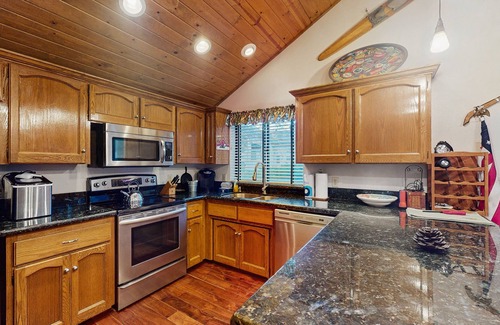Bretz Mountain Village House | Cozy family-friendly home with air hockey, grill, deck, & nearby activities